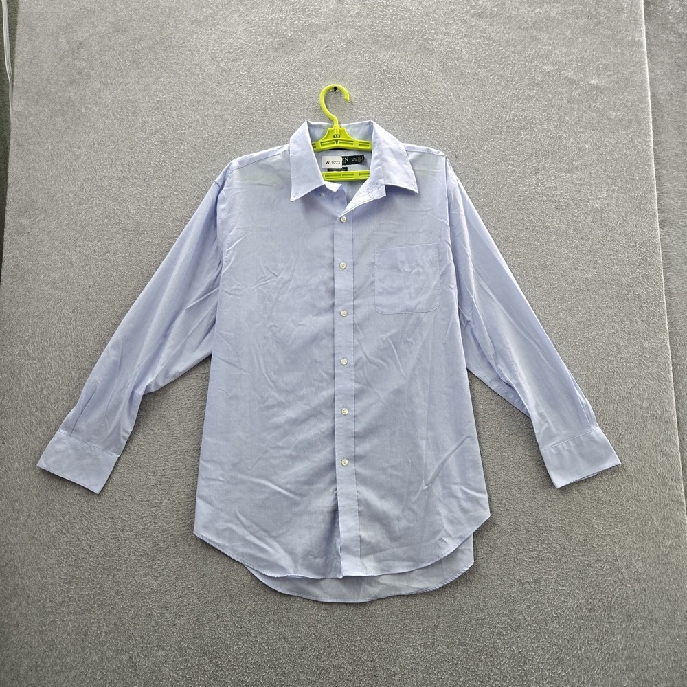 Lauren Ralph Lauren Men Button Up Shirt 16.5 Light Blue Classic